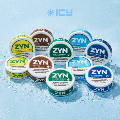 POUCHES DE NICOTINA - ICY UY - VELO, ZONE, ZYN