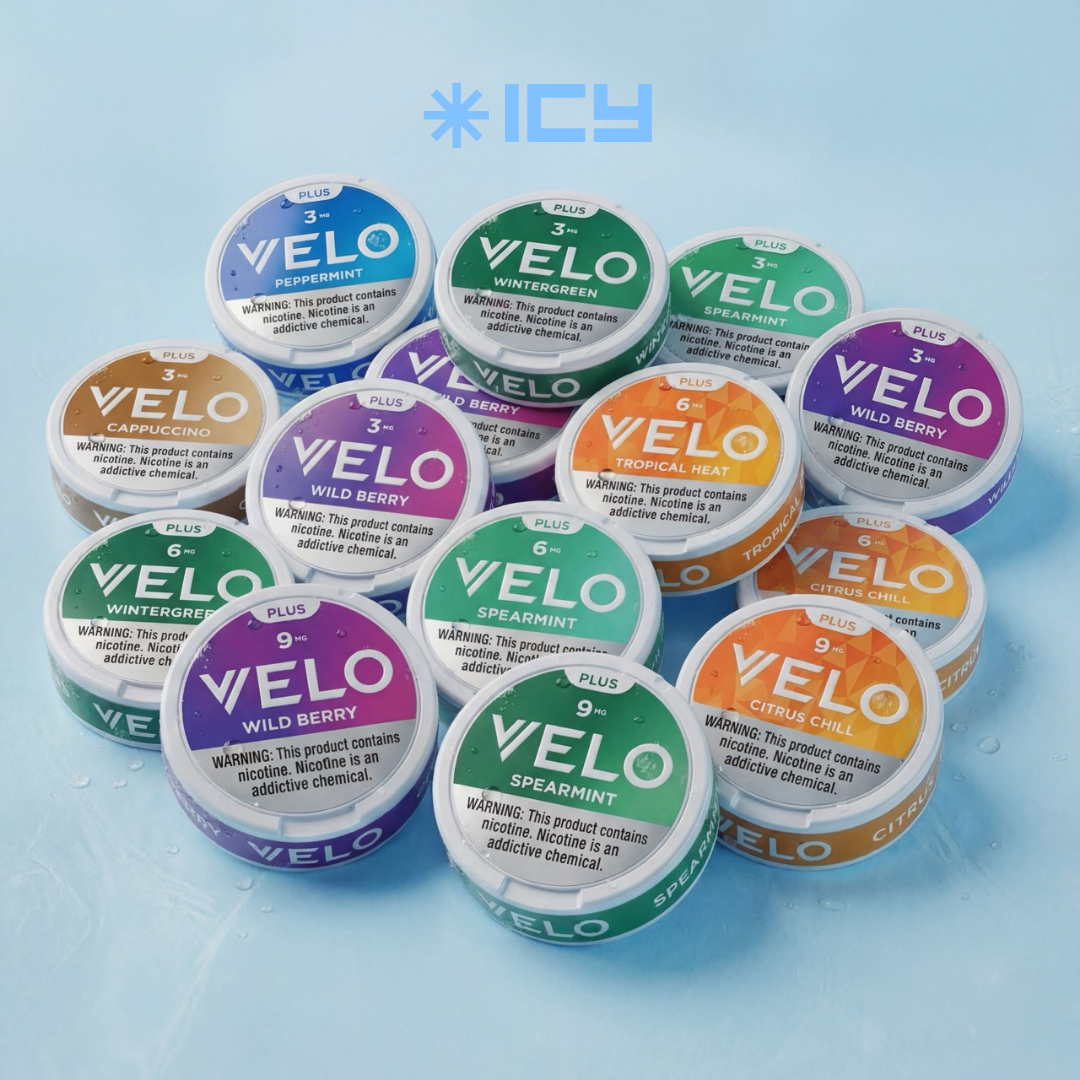 POUCHES DE NICOTINA - ICY UY - VELO, ZONE, ZYN