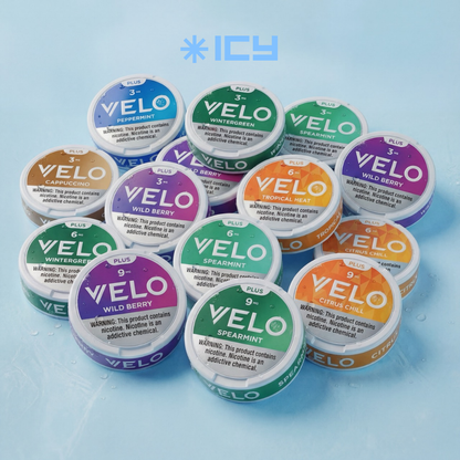 POUCHES DE NICOTINA - ICY UY - VELO, ZONE, ZYN